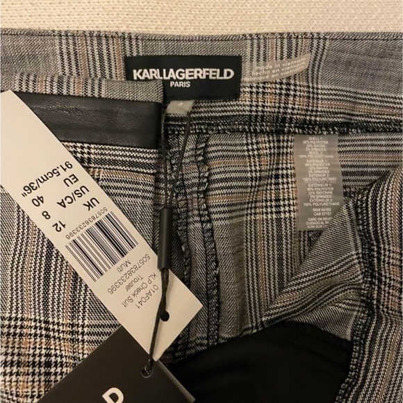 Karl Lagerfeld printed pants - size 8 (NWT) - Picture 3 of 5